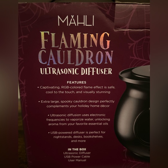 Halloween Cauldron Aroma Diffuser - Picture 3 of 4